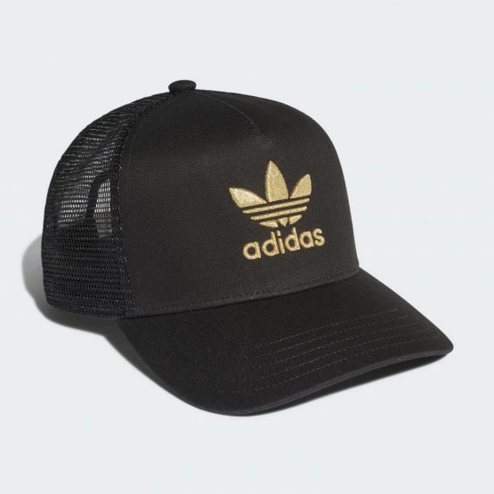 Τοπ 10 😍 Καπέλα Adidas Originals Unisex Adicolor Gold Trucker Cap BLACK/GOLDMT 👍 - Image 2
