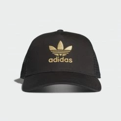 Τοπ 10 😍 Καπέλα Adidas Originals Unisex Adicolor Gold Trucker Cap BLACK/GOLDMT 👍