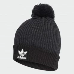 Εκπτωση ⭐ Σκούφοι Adidas Originals Adicolor Pom Unisex Σκούφος BLACK 💯