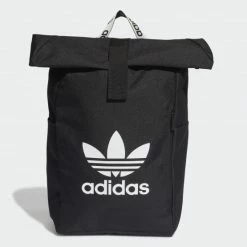 Το φθηνότερο 🥰 Σακίδια Πλάτης Adidas Originals Adicolor Classic Roll-Top 🎒 Backpack BLACK 🛒