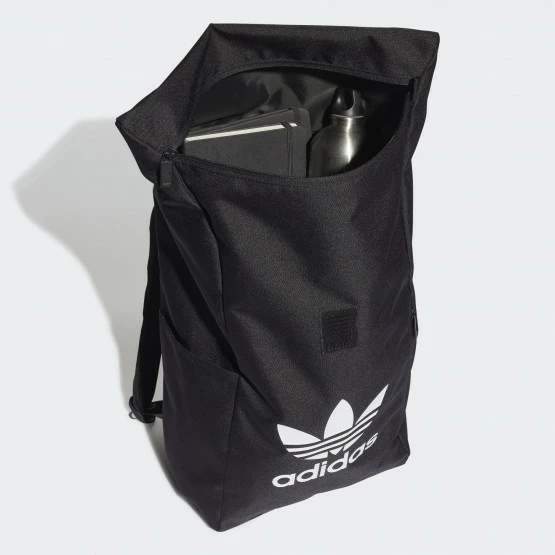 Το φθηνότερο 🥰 Σακίδια Πλάτης Adidas Originals Adicolor Classic Roll-Top 🎒 Backpack BLACK 🛒 - Image 5