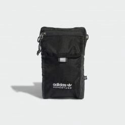 Best Pirce 🤩 Τσάντες Ώμου Adidas Originals Adidas Adventure Flag Bag Small BLACK 🔔