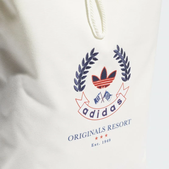 Το φθηνότερο 😉 Σακίδια Πλάτης Adidas Originals Bucket 🎒 Backpack WHITE 🌟 - Image 4