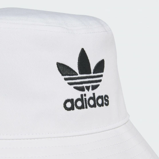 ΧΟΝΔΡΙΚΟ ΕΜΠΟΡΙΟ 👏 Καπέλα Adidas Originals Adicolor Trefoil Unisex Bucket Hat White 😍 - Image 4