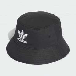 Προϋπολογισμός 🤩 Καπέλα Adidas Originals Trefoil Bucket Hat BLACK/WHITE 😀