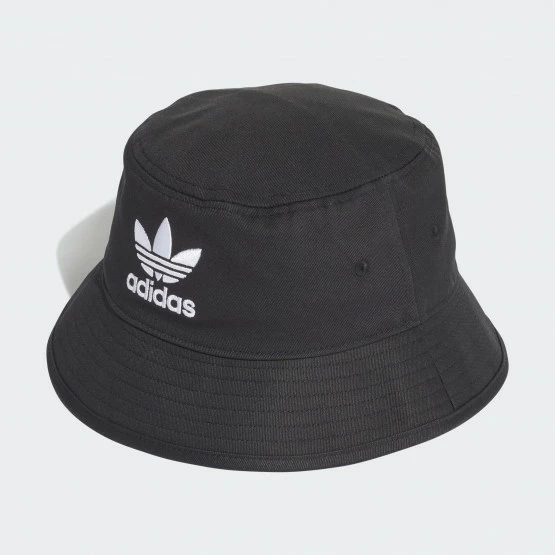 Προϋπολογισμός 🤩 Καπέλα Adidas Originals Trefoil Bucket Hat BLACK/WHITE 😀