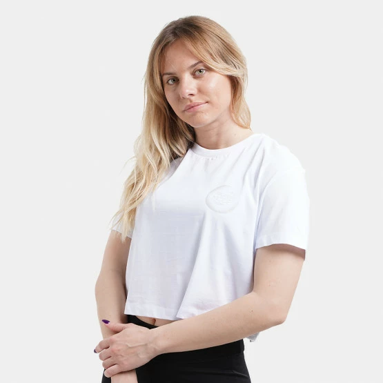 Το φθηνότερο 🔥 T-shirts | Μπλούζα κοντό μανίκι Target "Raster" Γυναικείο T-Shirt ΛΕΥΚΟ 🔥 - Image 3