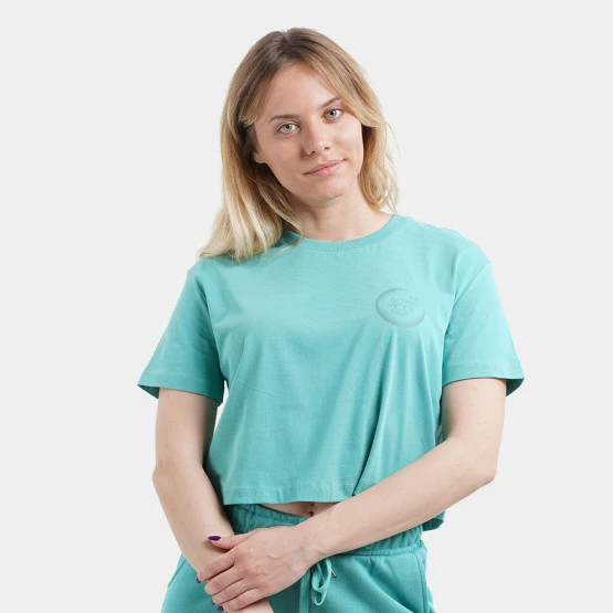 Καλύτερη πώληση 🔔 T-shirts | Μπλούζα κοντό μανίκι Target "Raster" Γυναικείο T-Shirt ΜΕΝΤΑ 🧨 - Image 3