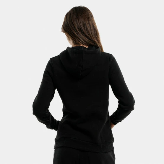 Αγορά 😍 Μπλούζα Με Κουκούλα Target "Social" Fleece Γυναικεία Μπλούζα με Κουκούλα ΜΑΥΡΟ 🔥 - Image 2