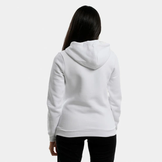 ΧΟΝΔΡΙΚΟ ΕΜΠΟΡΙΟ 🔥 Μπλούζα Με Κουκούλα Target "Social" Fleece Γυναικεία Μπλούζα με Κουκούλα ΛΕΥΚΟ ⭐ - Image 2