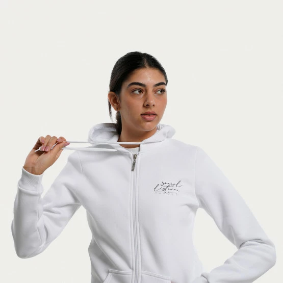 Το φθηνότερο ✔️ Ζακέτες Target Long Jacket Hoodie Γυναικεία Ζακέτα λευκο 🥰 - Image 3