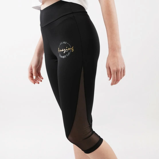 Προϋπολογισμός ❤️ Κολάν Target Scuba Amazing" Γυναικείο Κολαν 3/4 ΜΑΥΡΟ ✔️ - Image 3