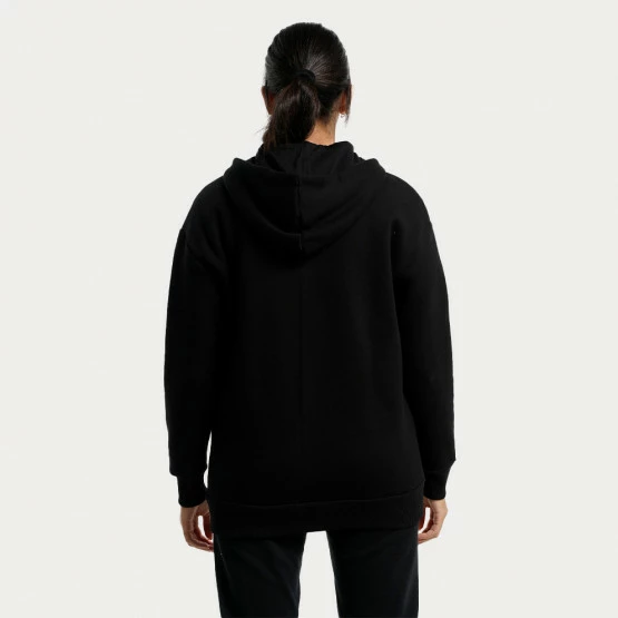 ΧΟΝΔΡΙΚΟ ΕΜΠΟΡΙΟ 🎉 Ζακέτες Target Long Jacket Hoodie Γυναικεία Ζακέτα ΜΑΥΡΟ 😍 - Image 2