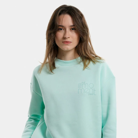 Τοπ 10 👏 Φούτερ Target Loose Fleece "Moment Loose" Γυναικεία Μπλούζα Φούτερ OCEAN 😉 - Image 3