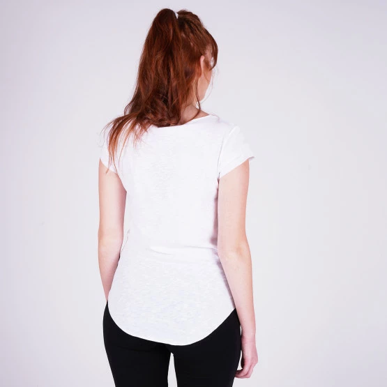 Προώθηση ⌛ Αμάνικα T-shirts Target Loose Top Καλτσα Φλαμα "Work Harder" Γυναικεία Μπλούζα ΛΕΥΚΟ 🎉 - Image 2