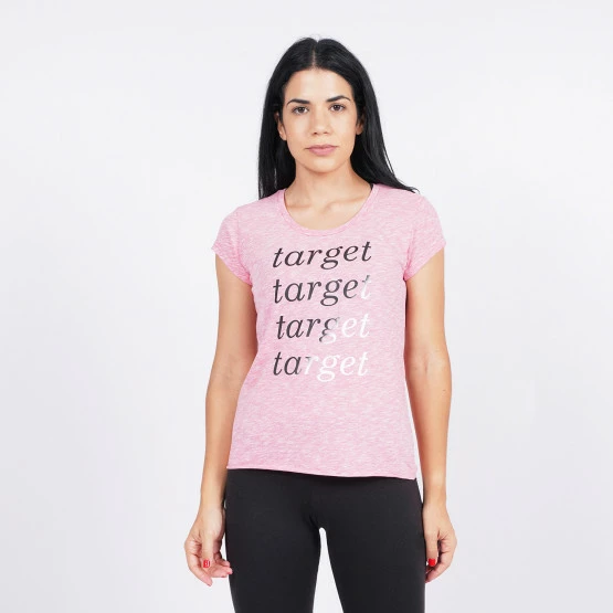Κουπόνι ❤️ T-shirts | Μπλούζα κοντό μανίκι Target Loose Γυναικείο T-shirt ΜΕΛ.ΚΟΡΑΛΙ 😉