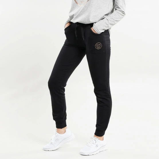 Προώθηση 😍 Φόρμες Target "Olympics" Γυναικεία Φόρμα ΜΑΥΡΟ 🔔