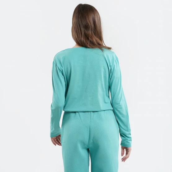 Το φθηνότερο 🥰 Μπλούζα Μακρύ Μανίκι Target Logo ''Active'' Γυναικεία Μπλούζα με Μακρύ Μανίκι ΜΕΝΤΑ 🔔 - Image 2