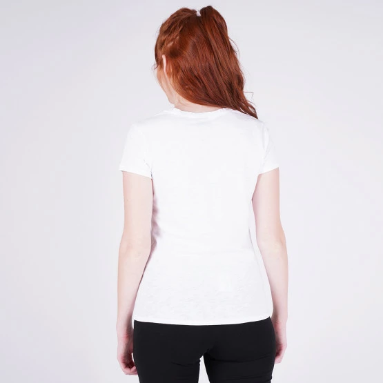 Συμφωνίες 👍 T-shirts | Μπλούζα κοντό μανίκι Target T 👕 Shirt K/M Καλτσα Φλαμα "Work Harder" Γυναικεία Μπλούζα ΛΕΥΚΟ 😉 - Image 2