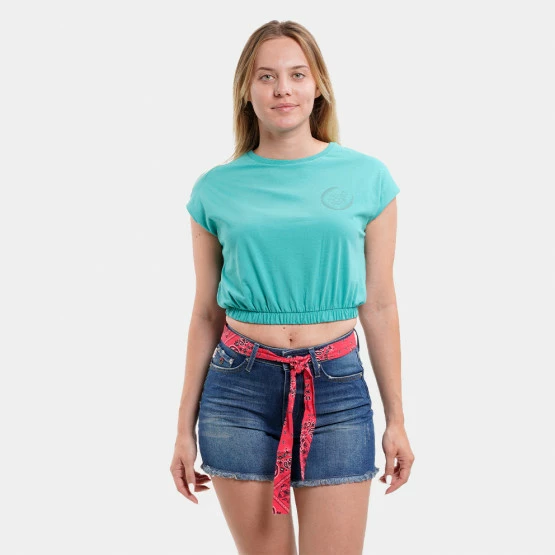 Συμφωνίες 🔥 T-shirts | Μπλούζα κοντό μανίκι Target "Raster" Γυναικείο T-shirt ΜΕΝΤΑ 😍