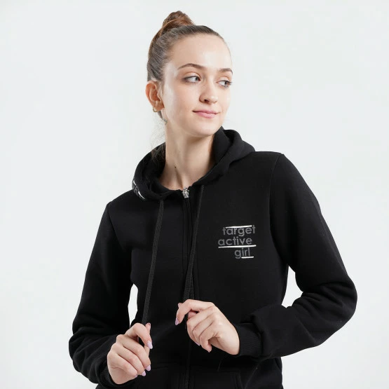 Αγορά ❤️ Ζακέτες Target "Active'' Γυναικεία Ζακέτα ΜΑΥΡΟ 👏 - Image 4