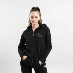 Τοπ 10 🛒 Ζακέτες Target "Olympics" Γυναικεία Ζακέτα ΜΑΥΡΟ 😍